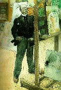 Carl Larsson sjalvportratt painting